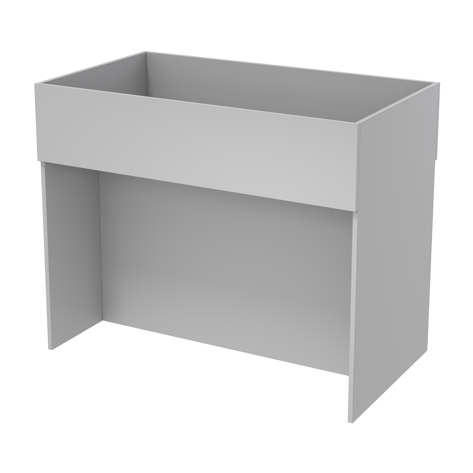 Корзина для распродаж из ДСП №6 Серый