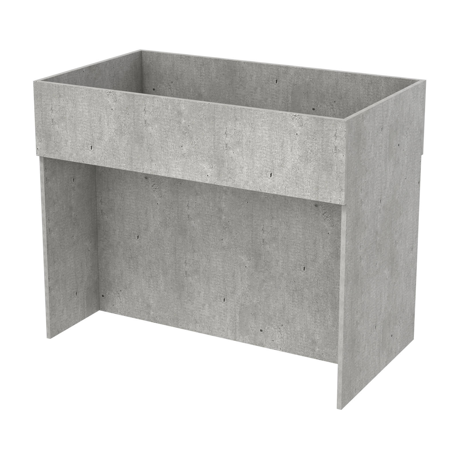 Корзина для распродаж из ДСП №6 Метрополитан Грей