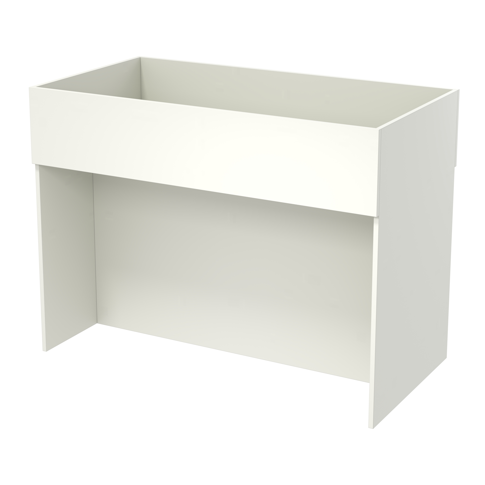 Корзина для распродаж из ДСП №7 Белый