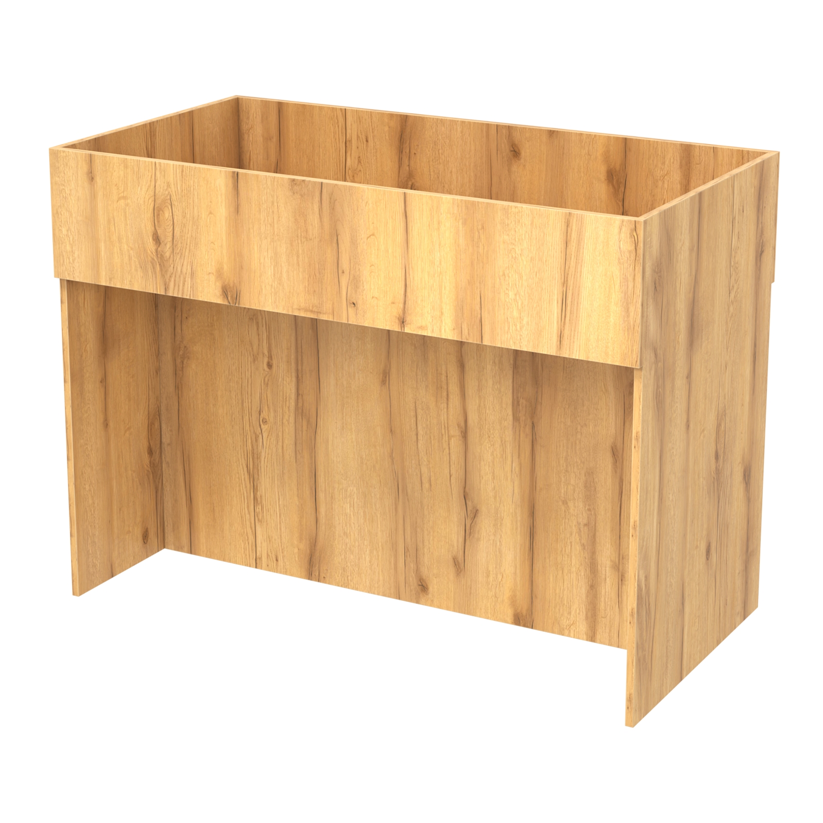 Корзина для распродаж из ДСП №7 Дуб Золотистый