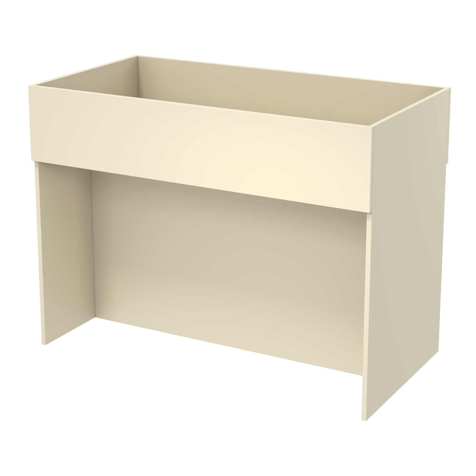 Корзина для распродаж из ДСП №7 Крем Вайс