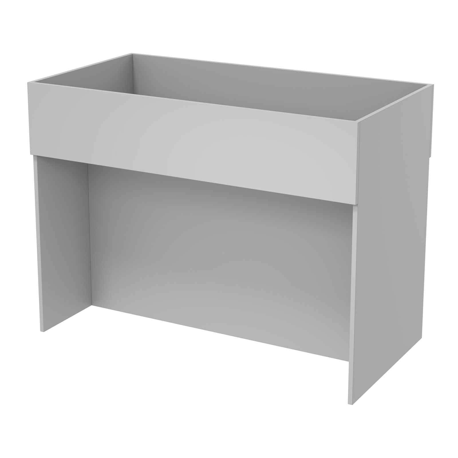 Корзина для распродаж из ДСП №7 Серый