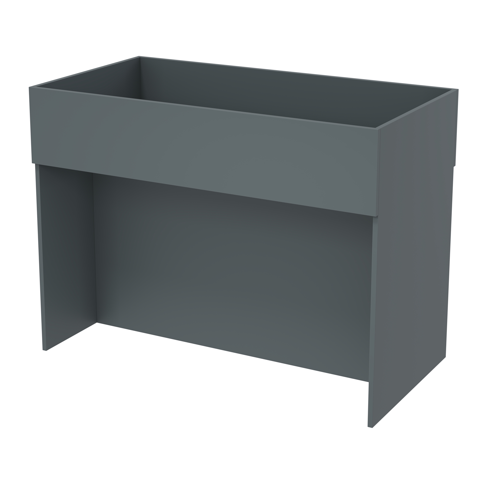 Корзина для распродаж из ДСП №7 Темно-Серый