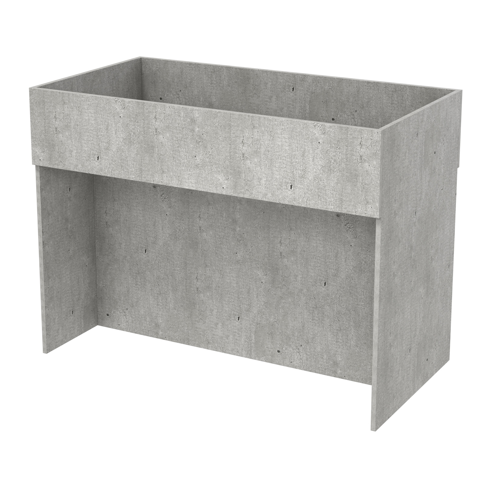 Корзина для распродаж из ДСП №7 Метрополитан Грей