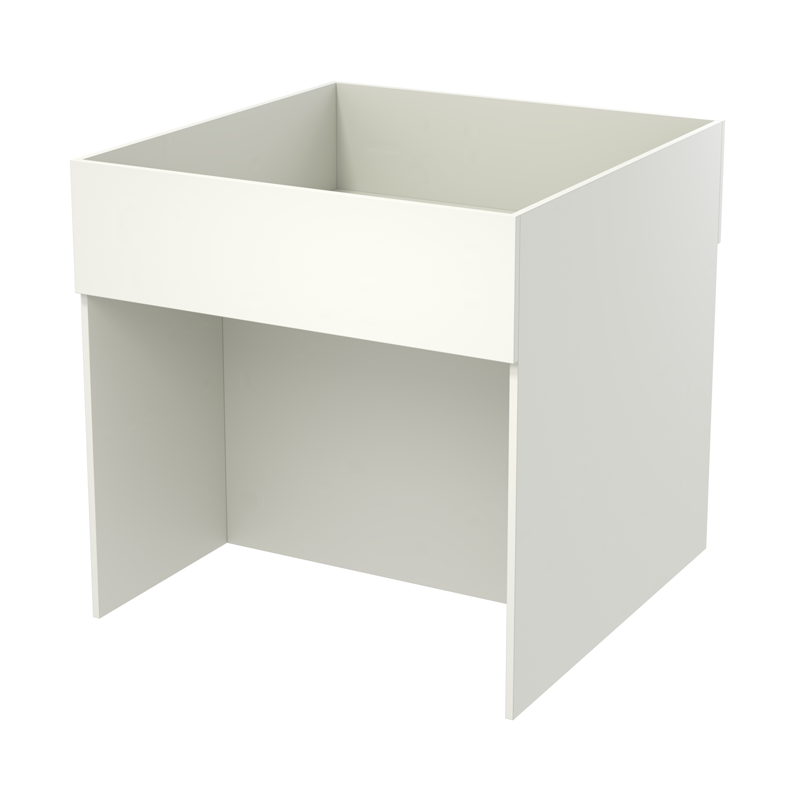 Корзина для распродаж из ДСП №8 Белый