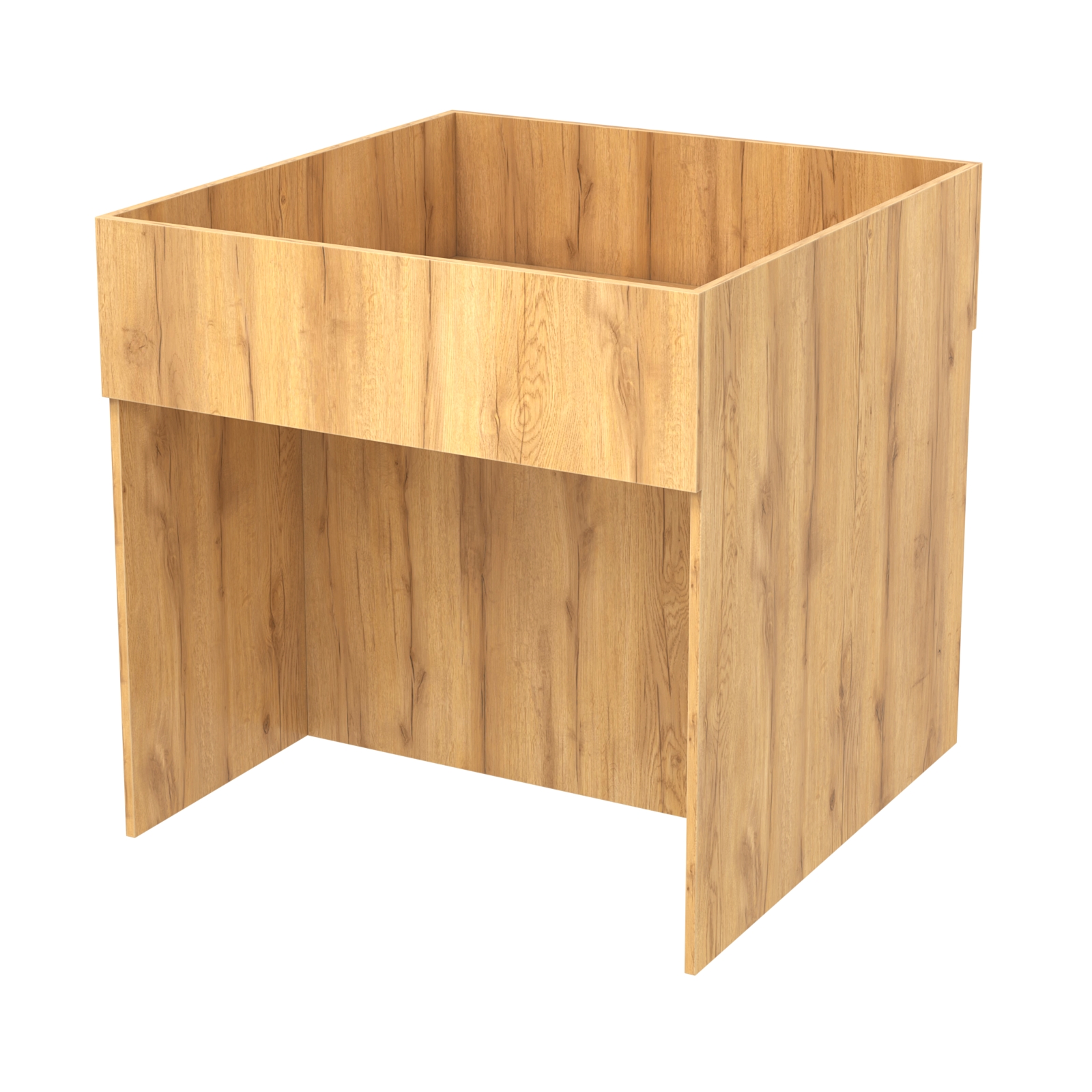 Корзина для распродаж из ДСП №8 Дуб Золотистый