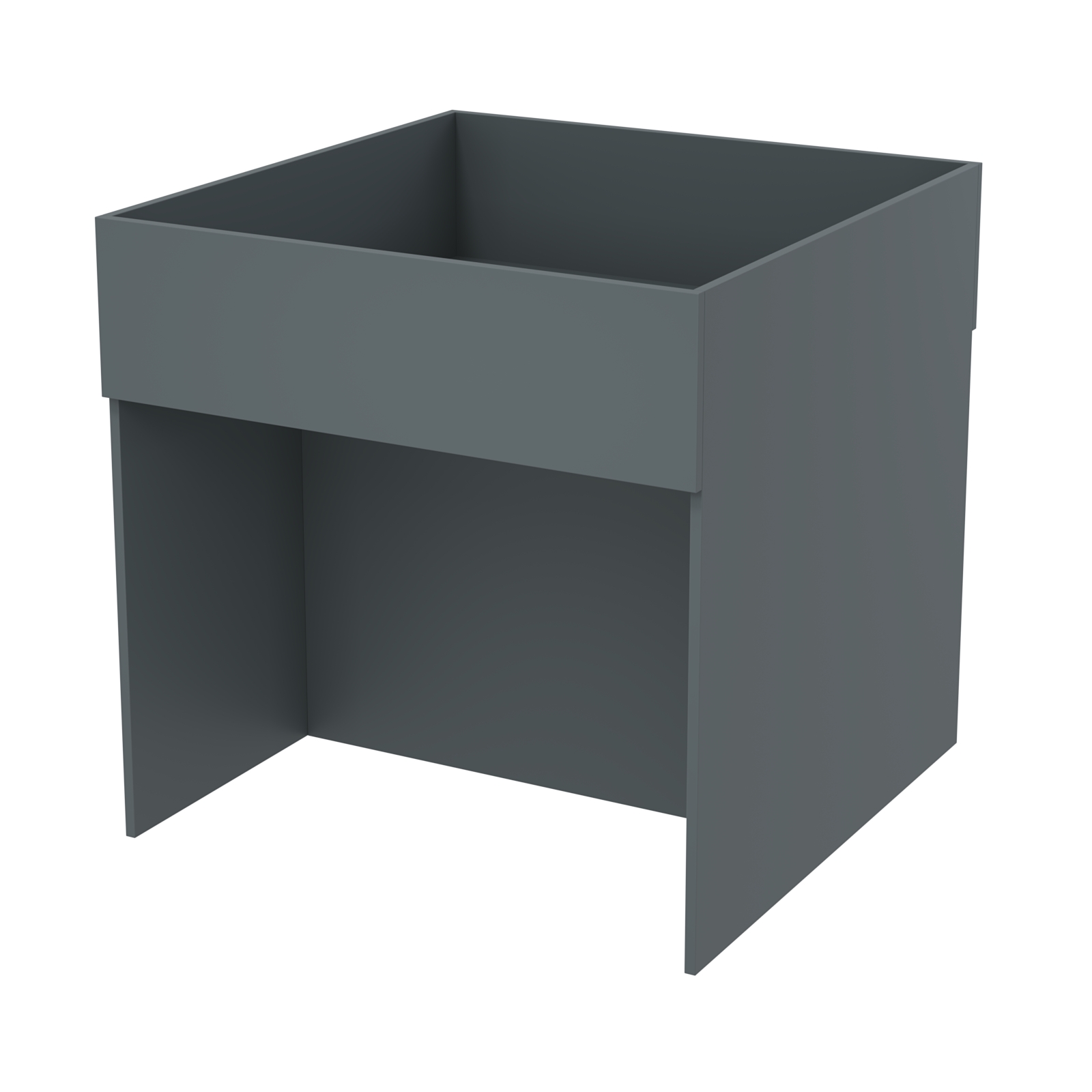 Корзина для распродаж из ДСП №8 Темно-Серый