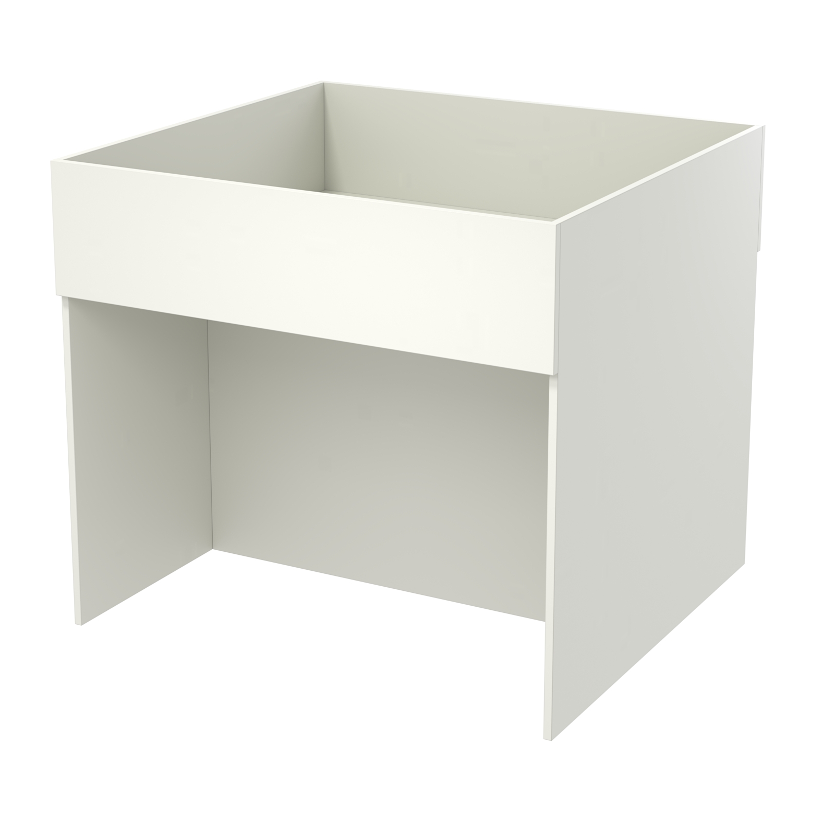 Корзина для распродаж из ДСП №9 Белый