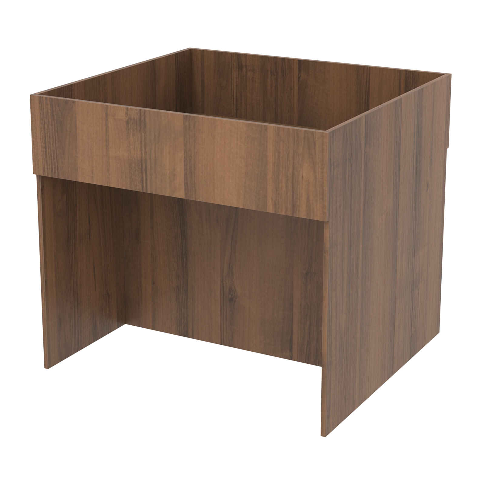 Корзина для распродаж из ДСП №9 Орех