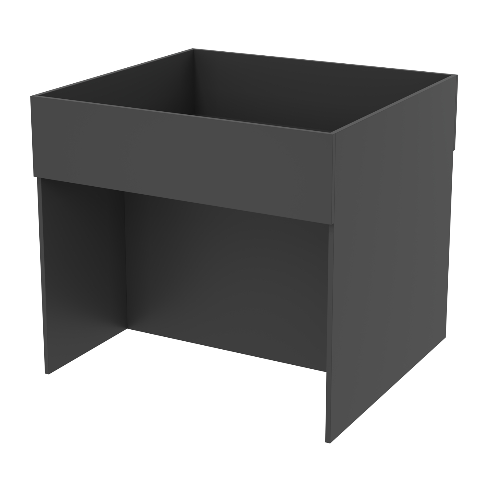 Корзина для распродаж из ДСП №9 Черный