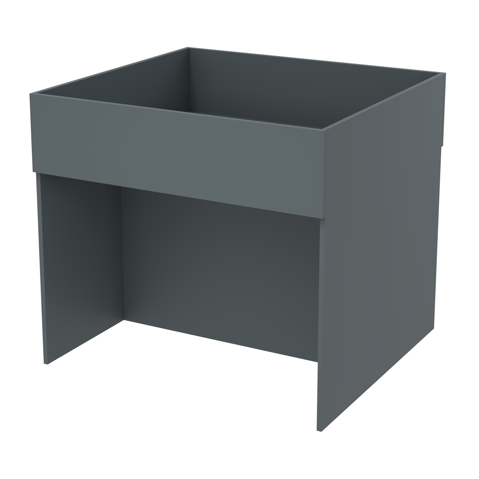 Корзина для распродаж из ДСП №9 Темно-Серый