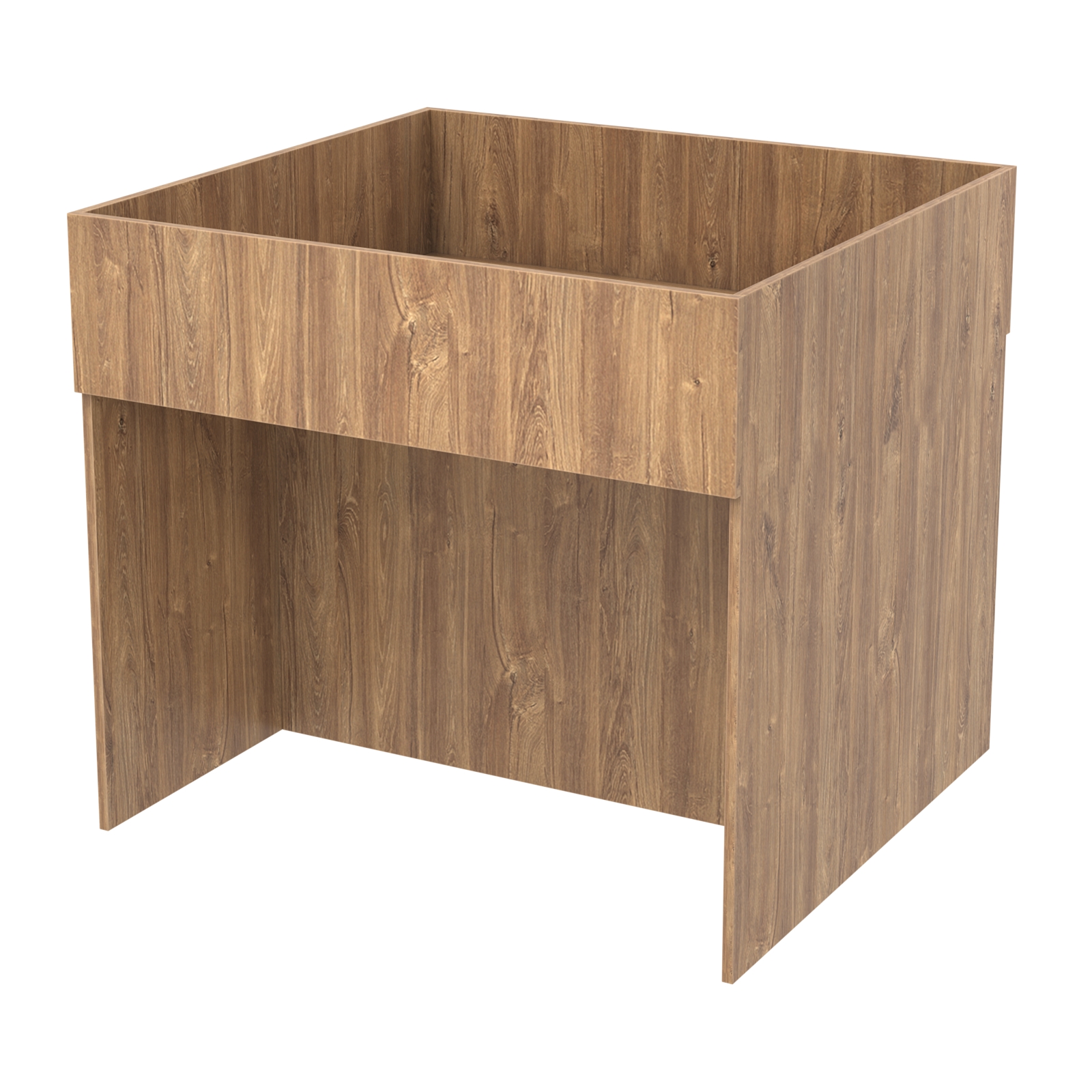 Корзина для распродаж из ДСП №9 Дуб Канзас коричневый