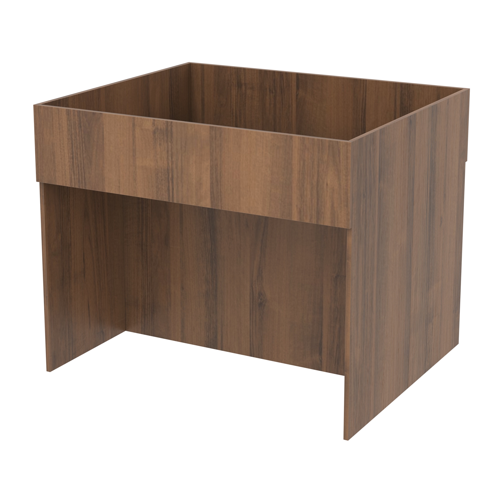 Корзина для распродаж из ДСП №10 Орех