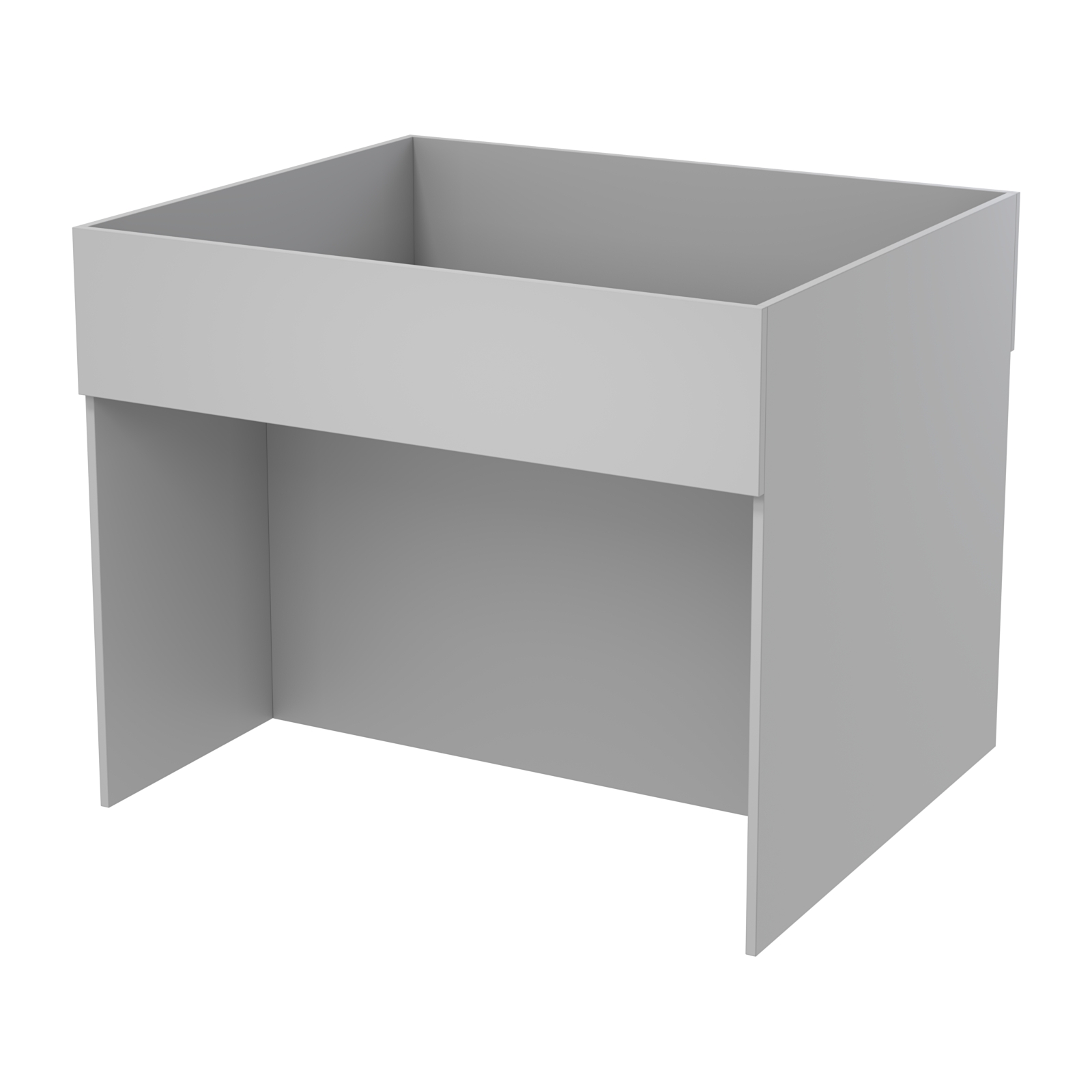 Корзина для распродаж из ДСП №10 Серый