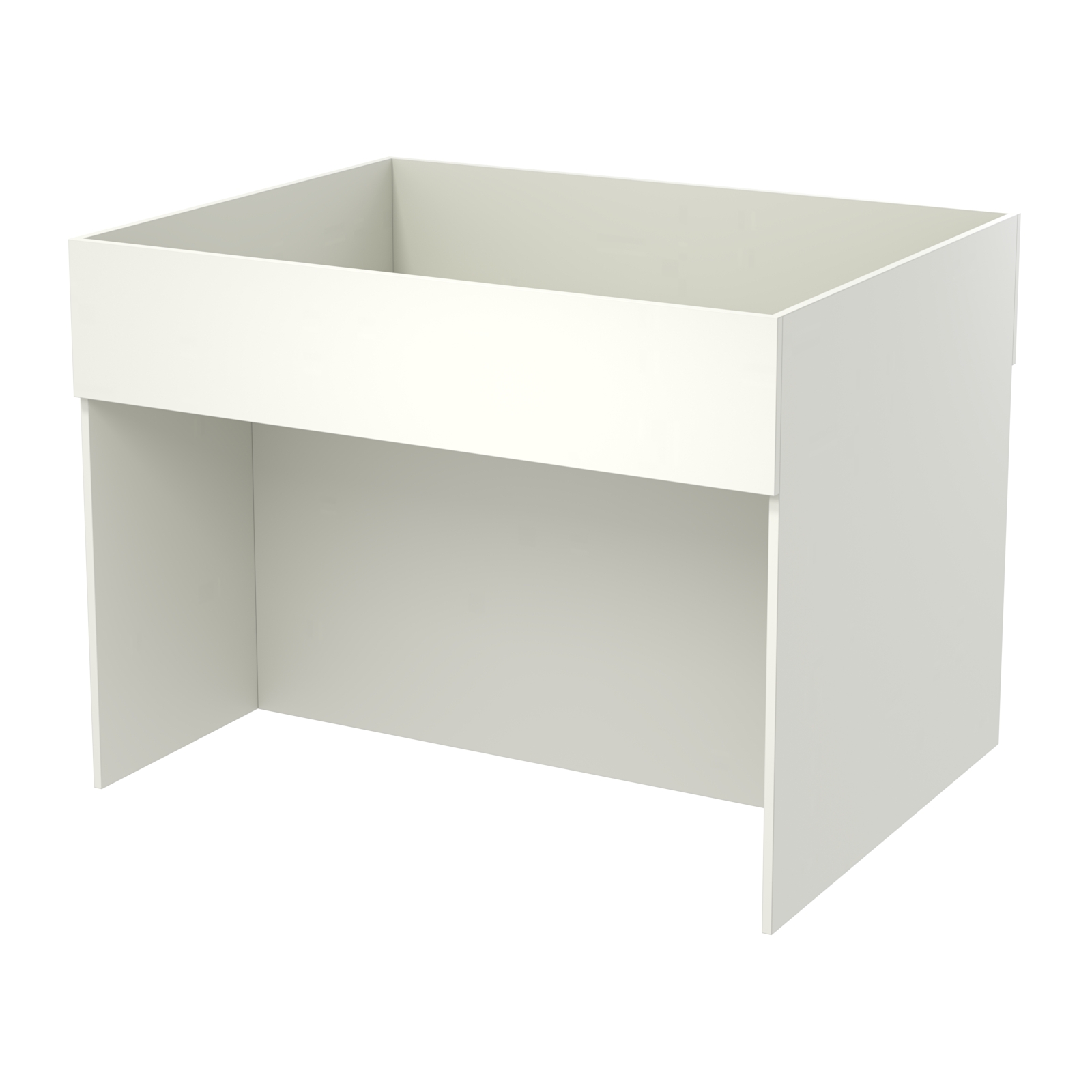 Корзина для распродаж из ДСП №11 Белый