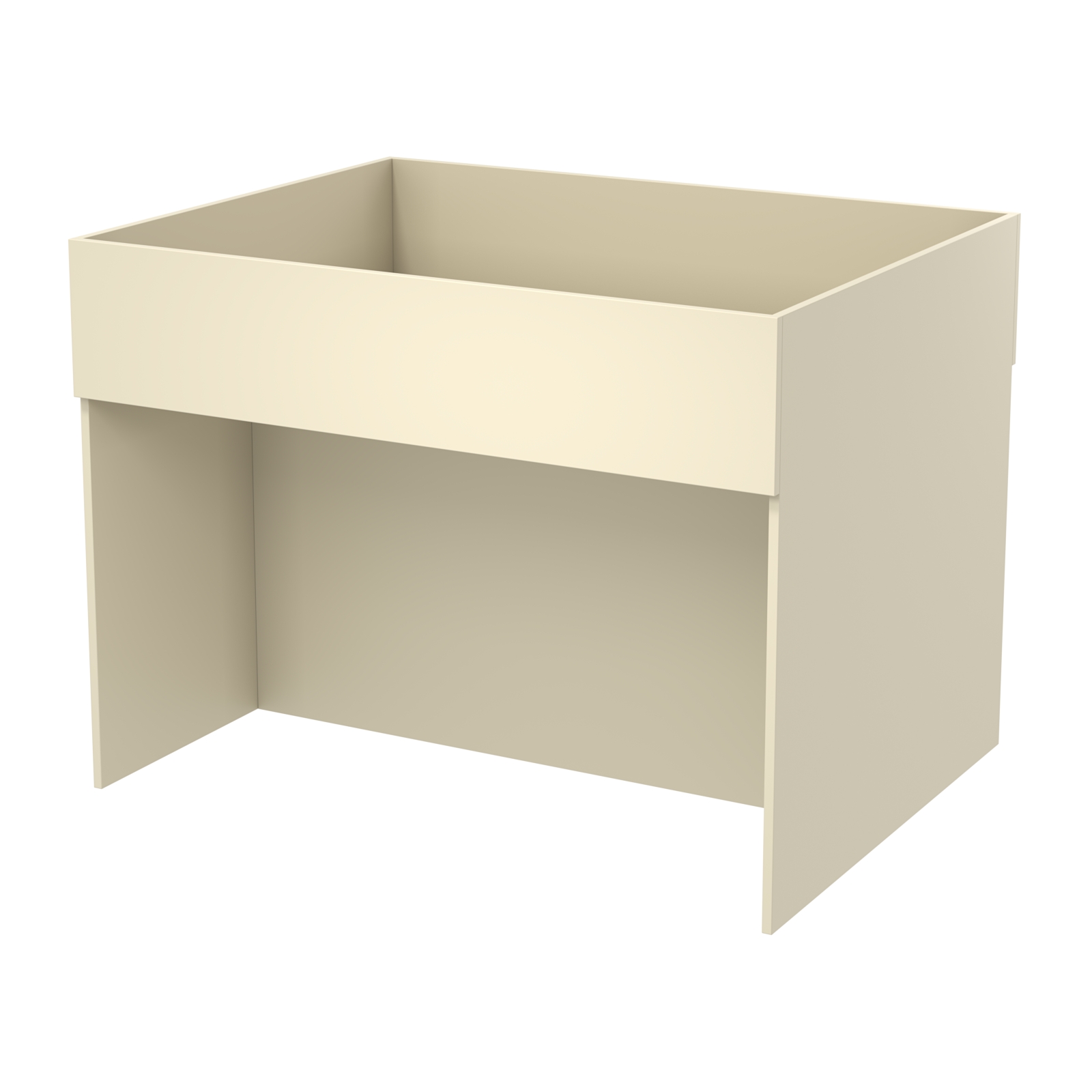 Корзина для распродаж из ДСП №11 Крем Вайс