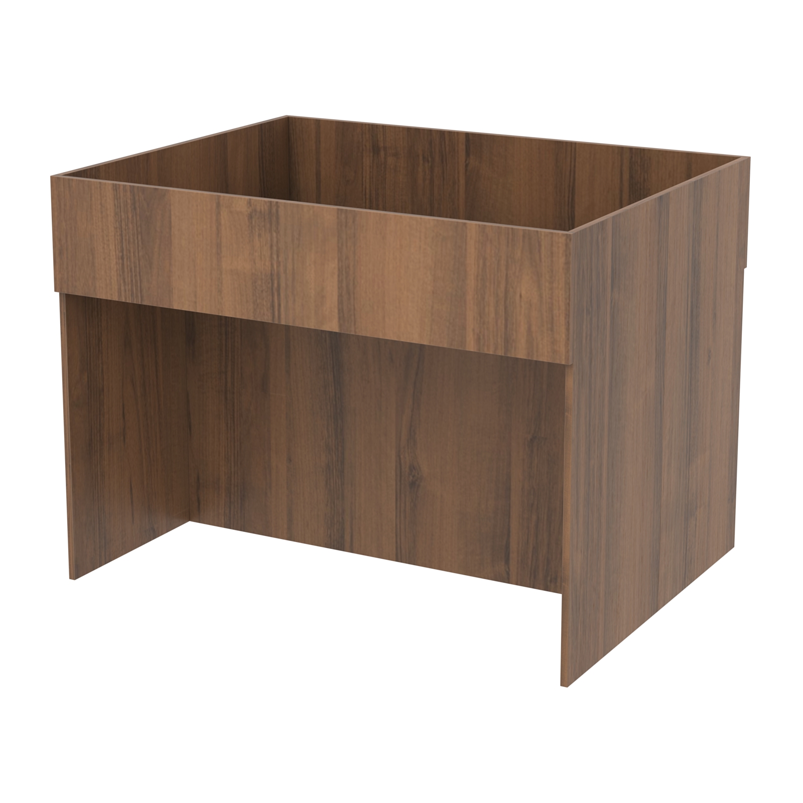 Корзина для распродаж из ДСП №11 Орех