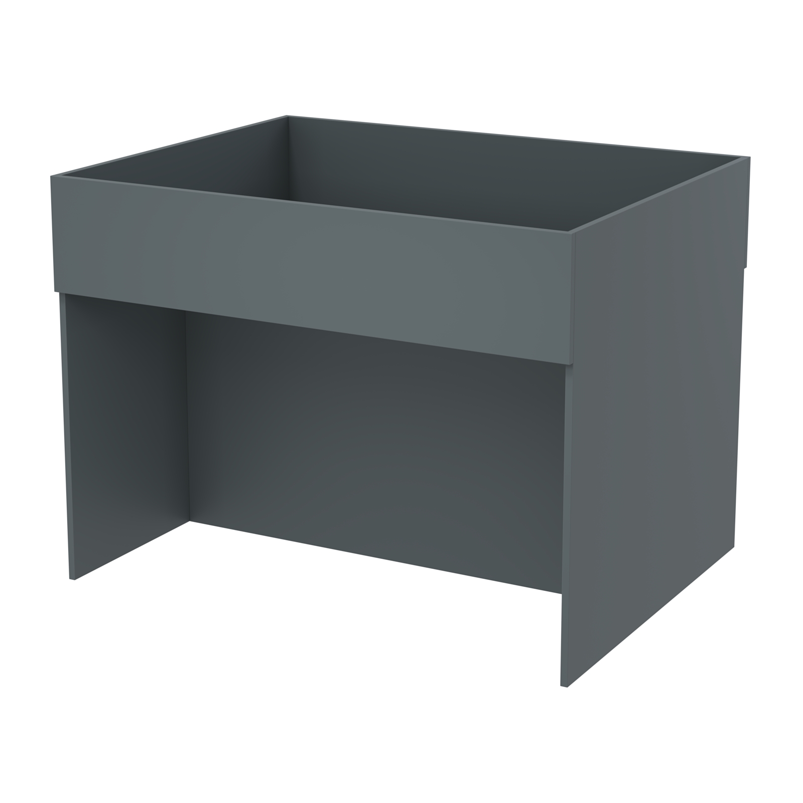 Корзина для распродаж из ДСП №11 Темно-Серый