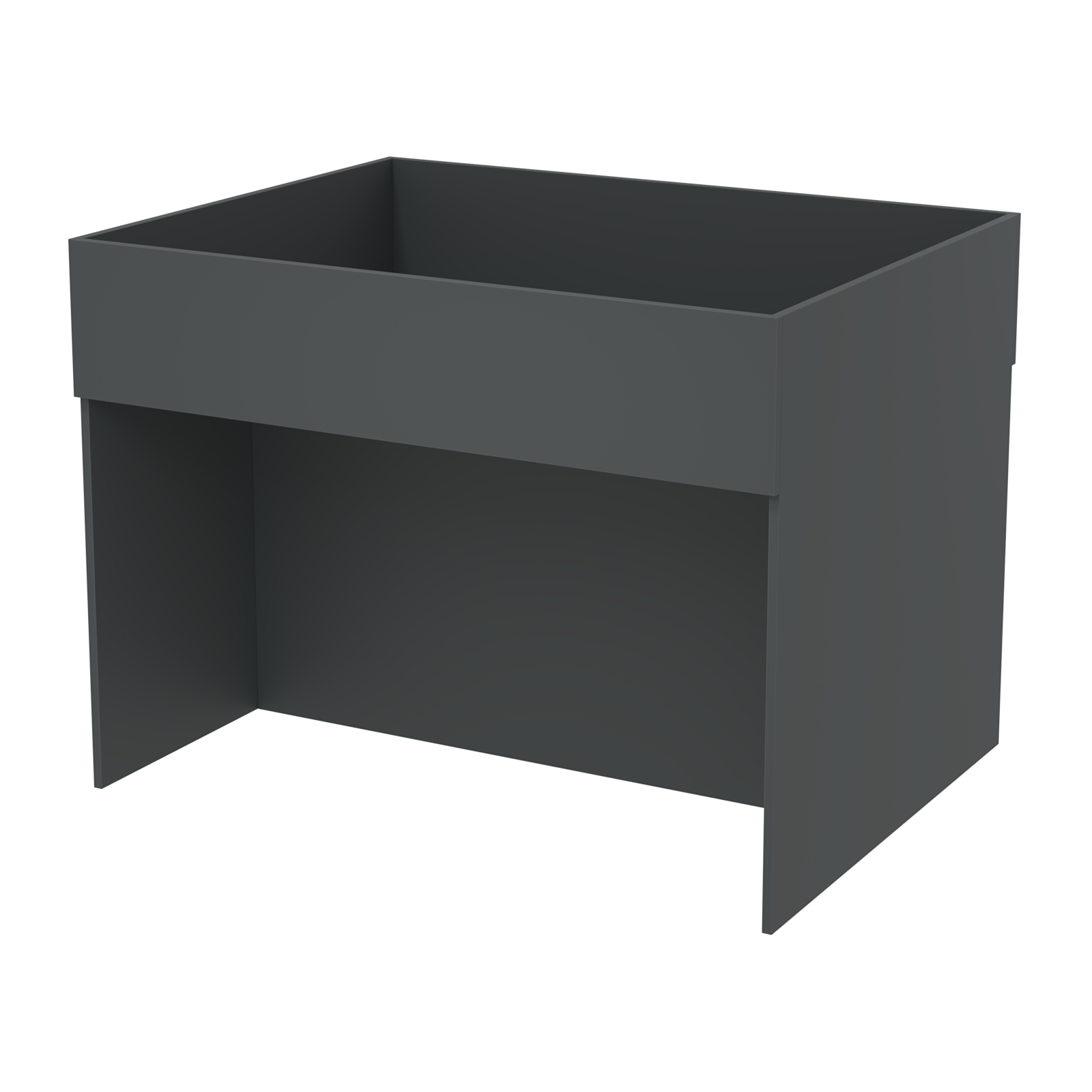 Корзина для распродаж из ДСП №11 Антрацит