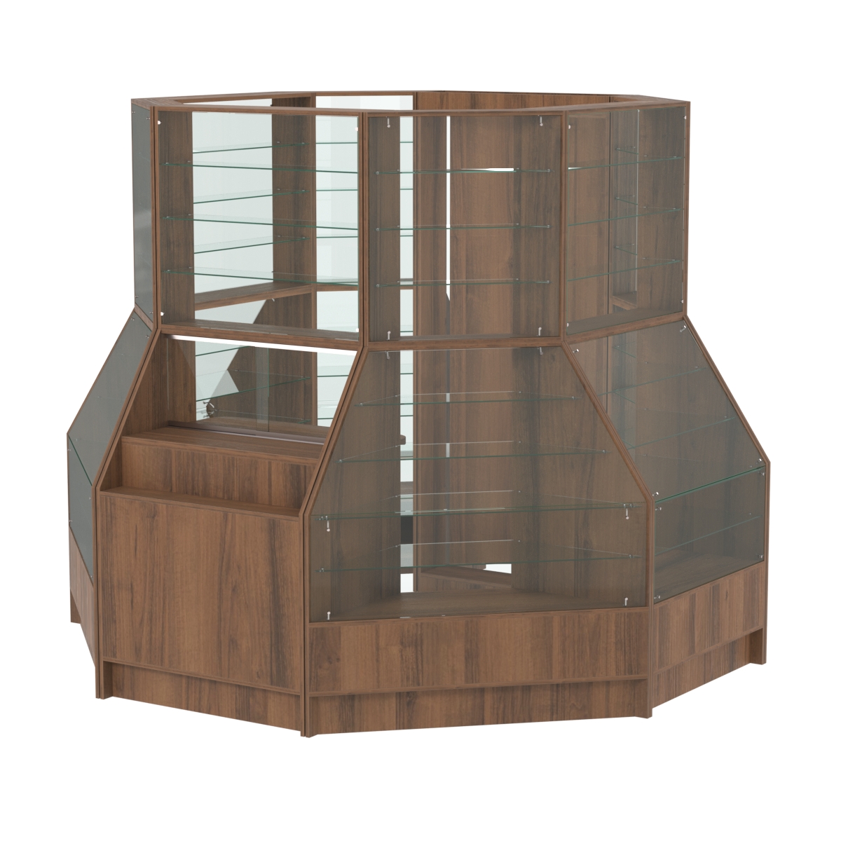 Павильон АЛМАЗ №4 (6, 86 кв. м) Орех