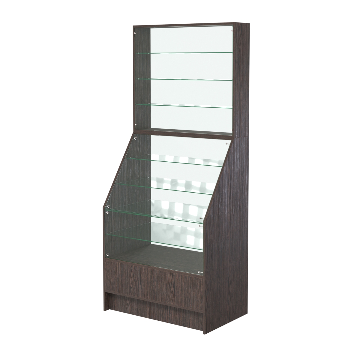 Витрина АЛМАЗ №1 Дуб Венге