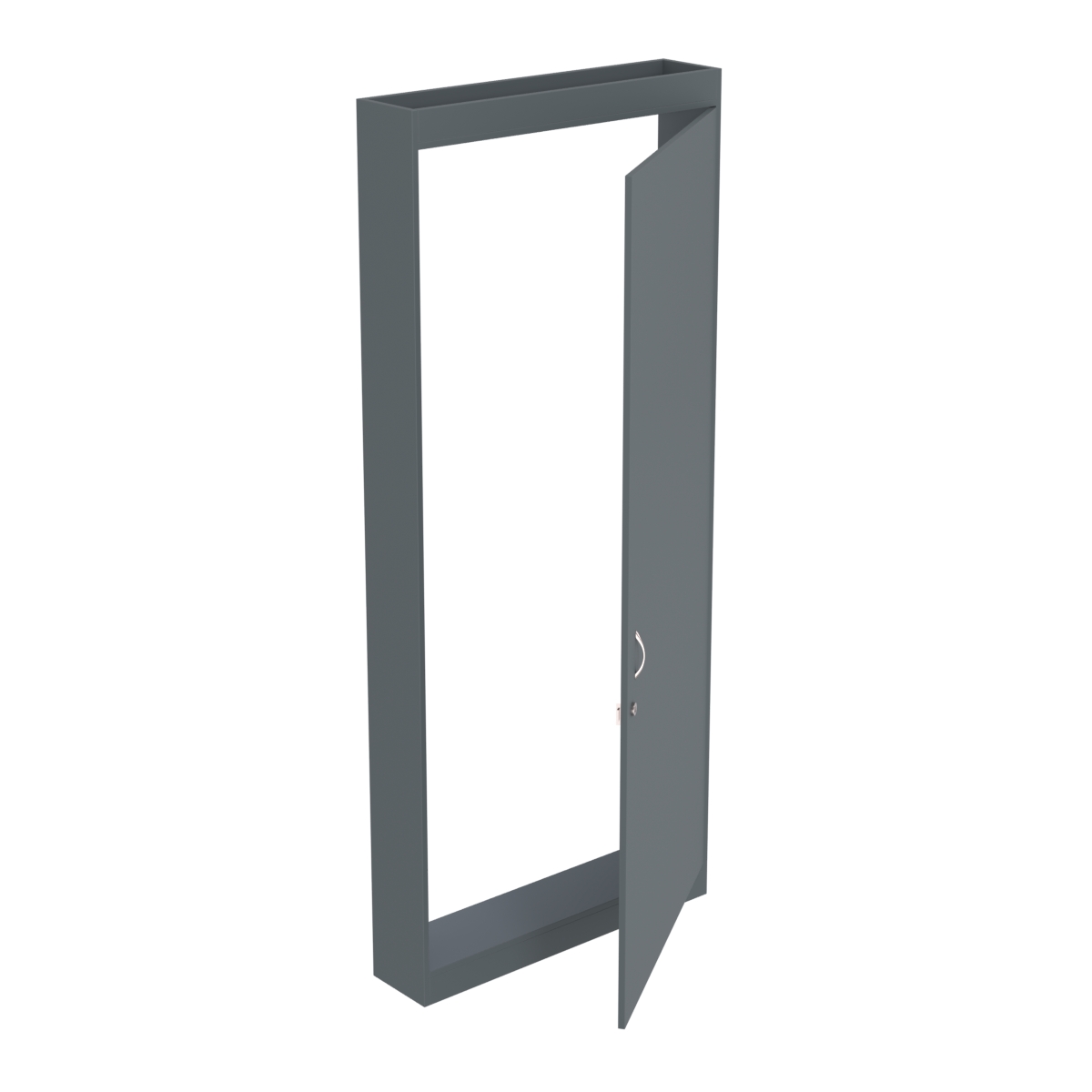 Алмаз Дверной блок Темно-Серый