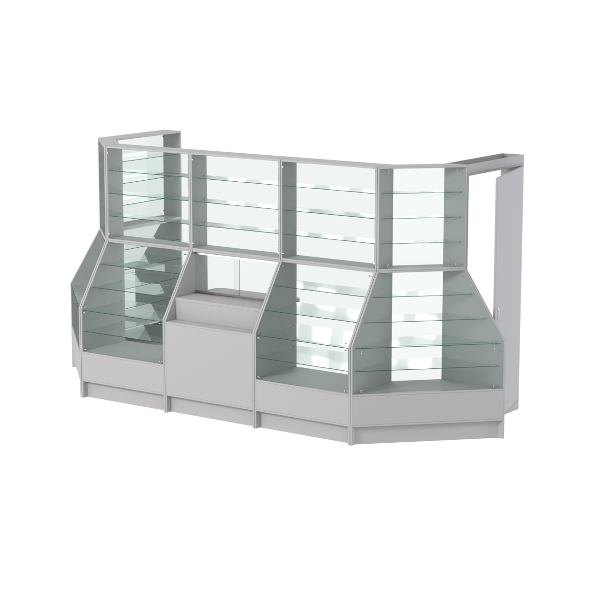 Павильон АЛМАЗ №2 (7, 78 кв. м) Серый