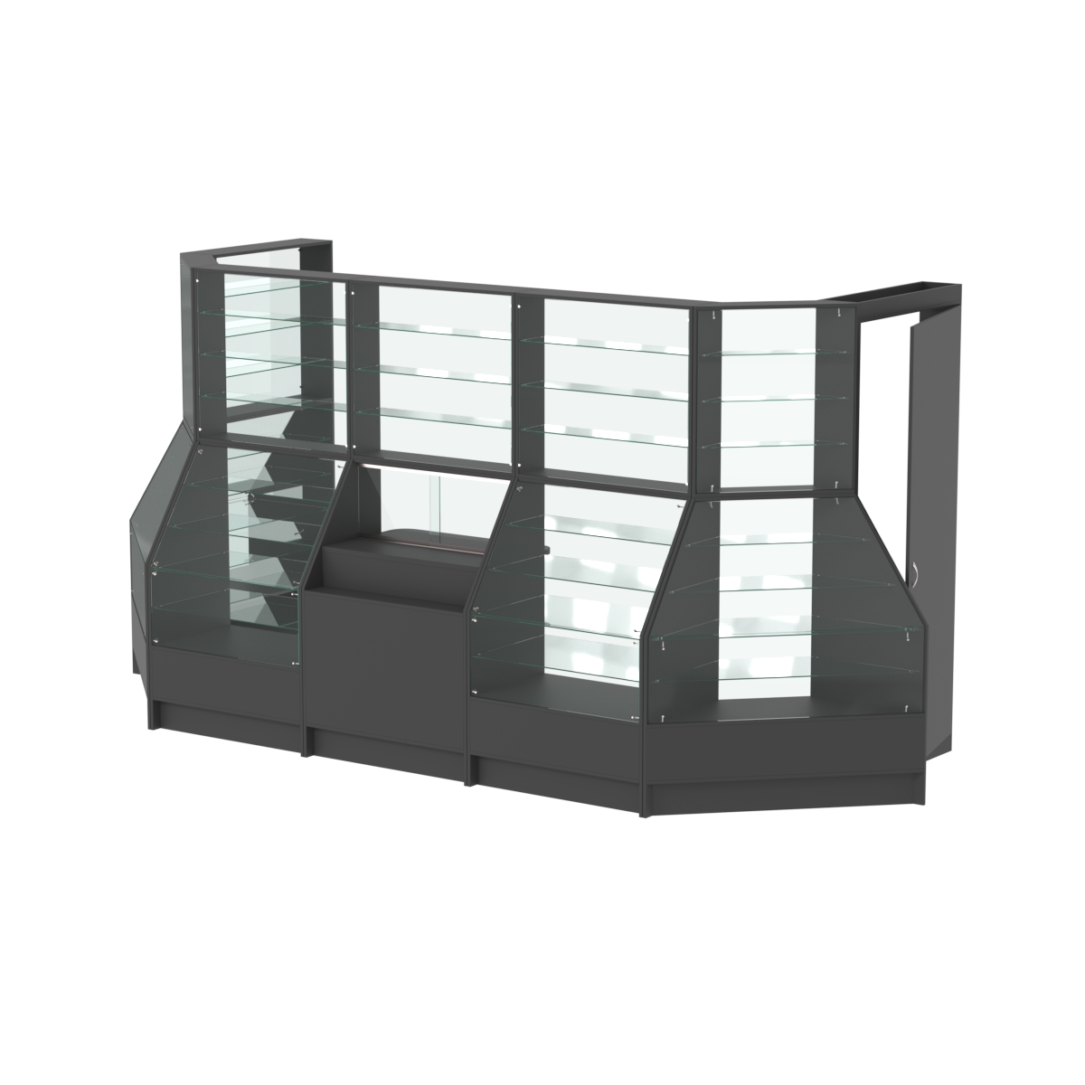 Павильон АЛМАЗ №2 (7, 78 кв. м) Черный