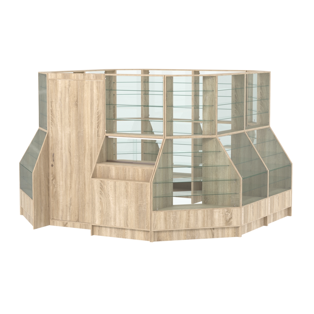 Павильон АЛМАЗ №6 (12, 39 кв. м) Дуб сонома