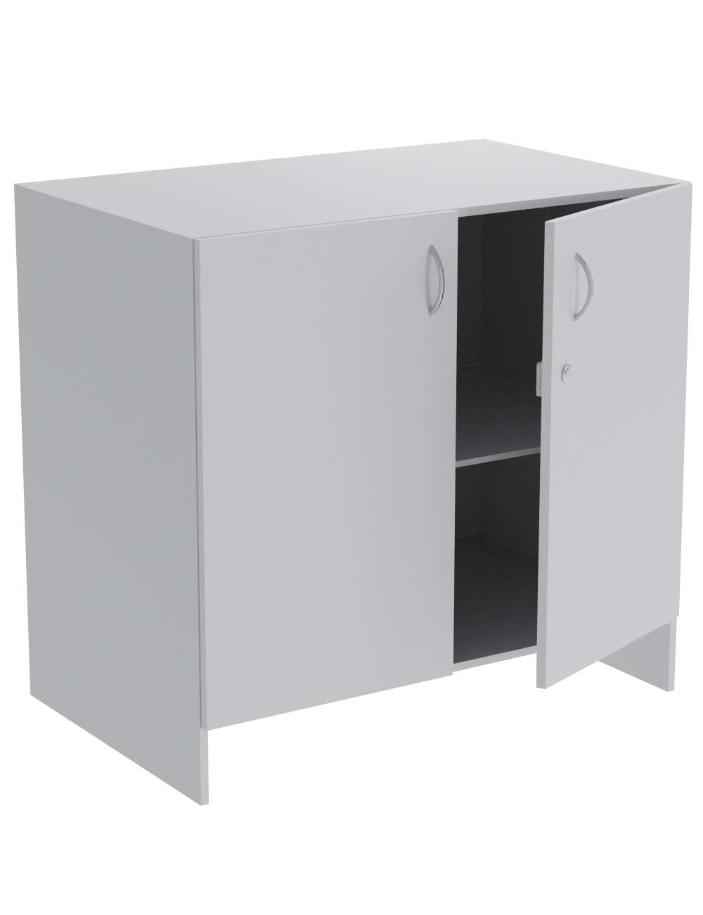 Прилавок из ДСП Эконом №1-Д-П (900 мм) Серый