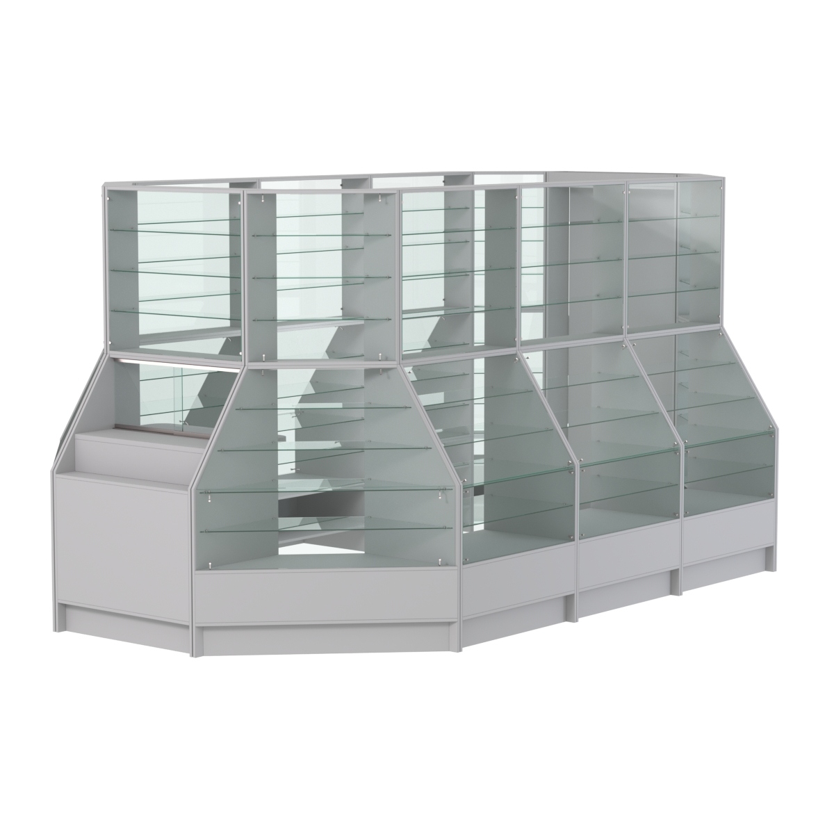 Павильон АЛМАЗ №5 (11, 58 кв. м) Серый