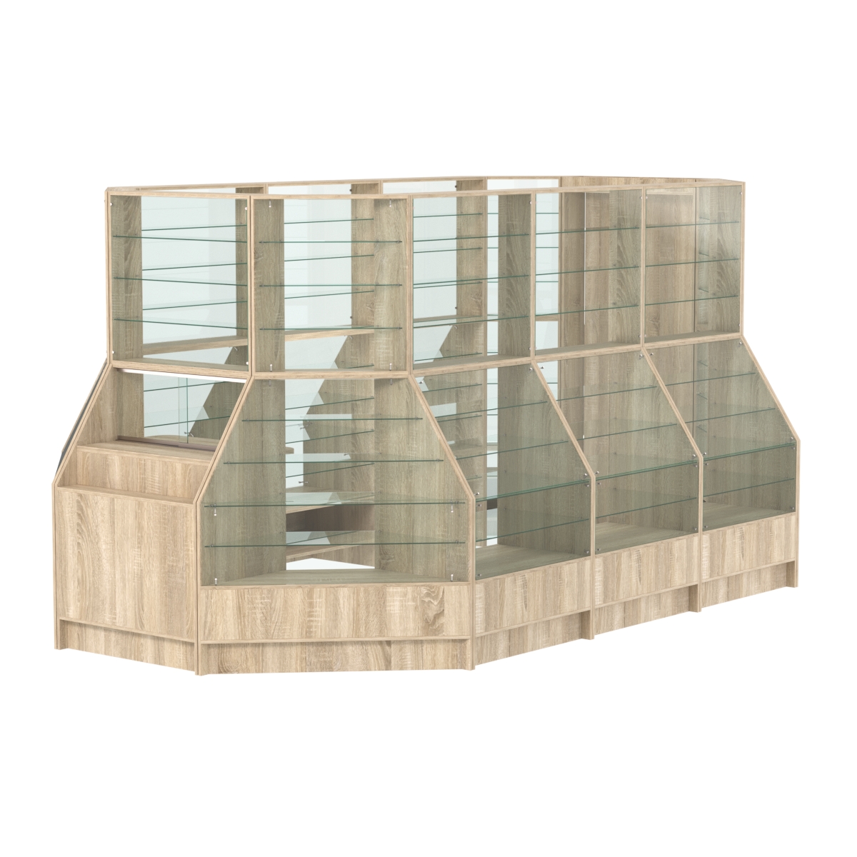 Павильон АЛМАЗ №5 (11, 58 кв. м) Дуб сонома