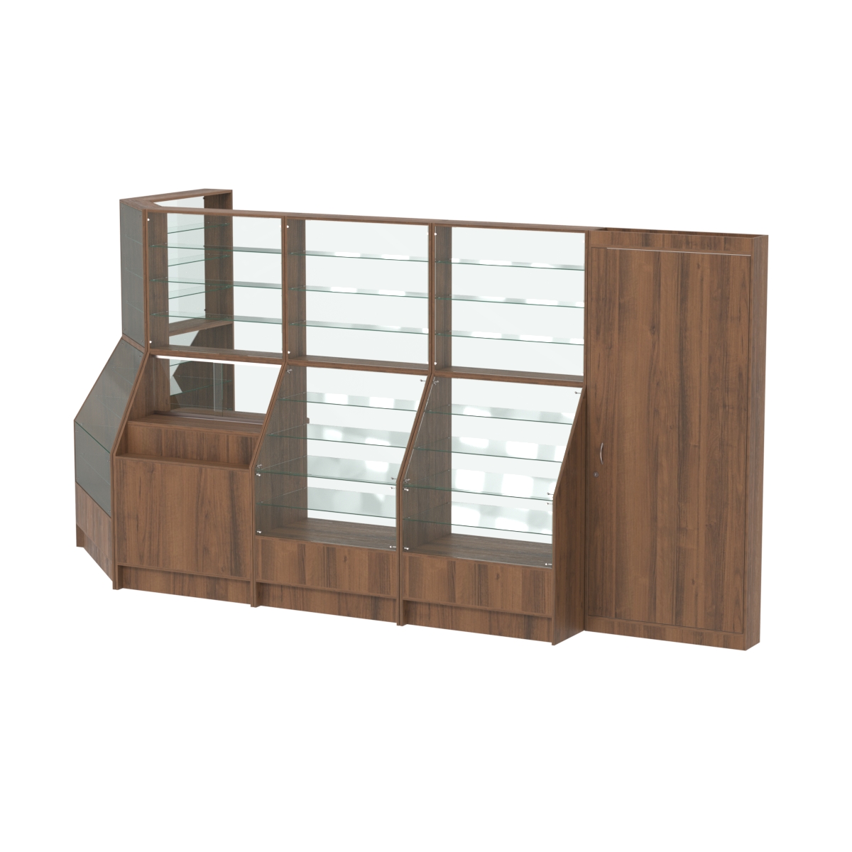 Павильон АЛМАЗ №9 (7, 84 кв. м) Орех