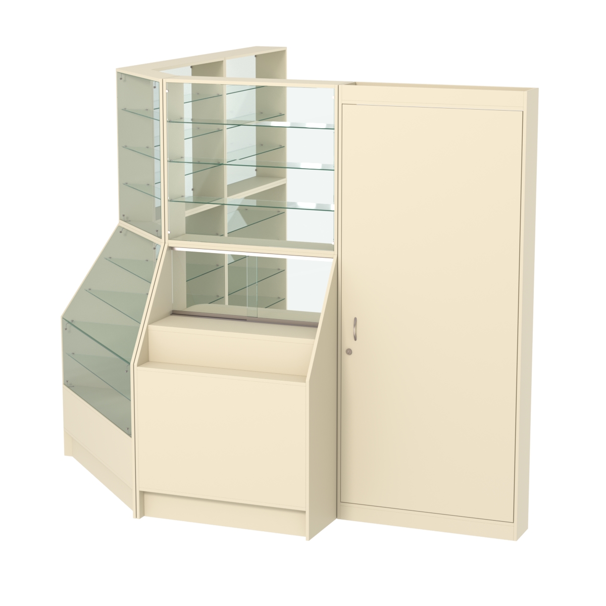 Павильон АЛМАЗ №10 (7, 07 кв. м) Крем Вайс