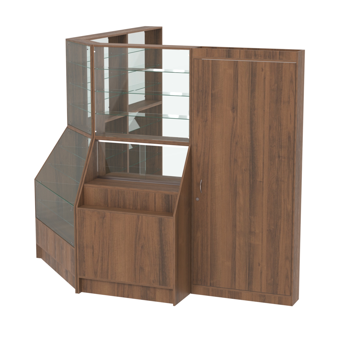 Павильон АЛМАЗ №10 (7, 07 кв. м) Орех