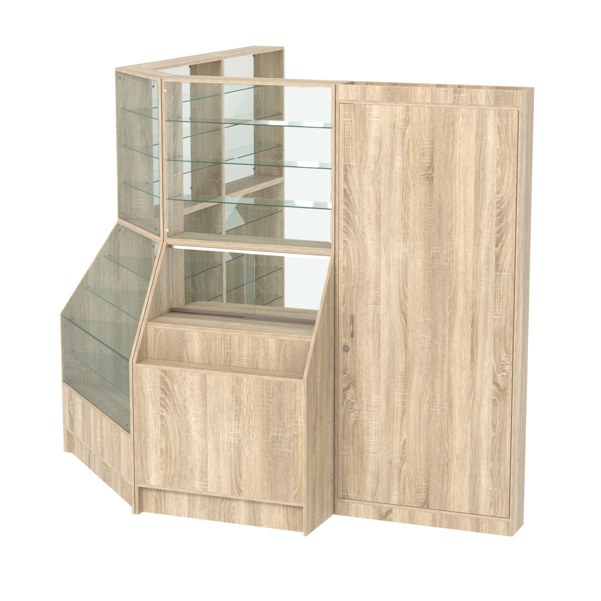 Павильон АЛМАЗ №10 (7, 07 кв. м) Дуб сонома