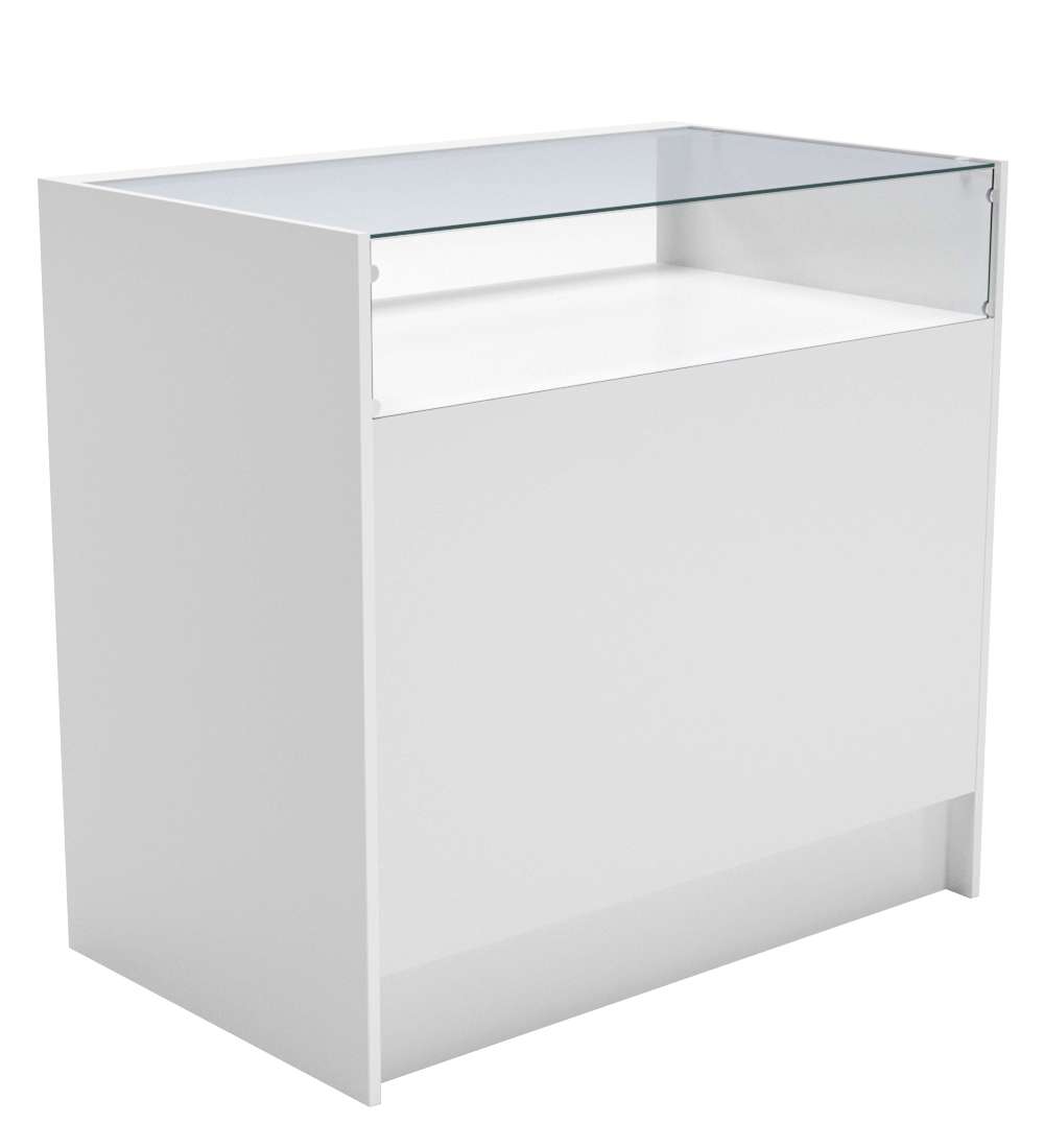 Прилавок из ДСП Эконом №2 (900 мм) Серый