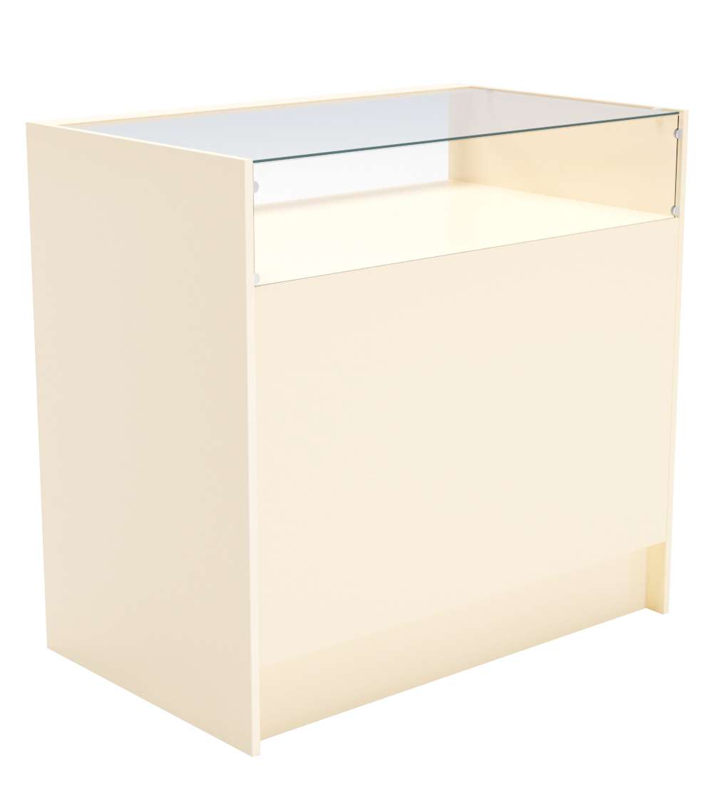 Прилавок из ДСП Эконом №2 (900 мм) Крем Вайс