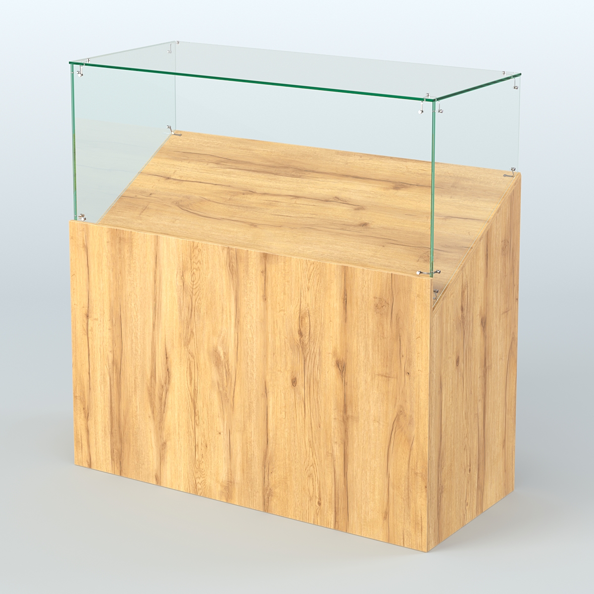 Прилавок для хлебной лавки ХЛ-ПР-02 Дуб Золотистый