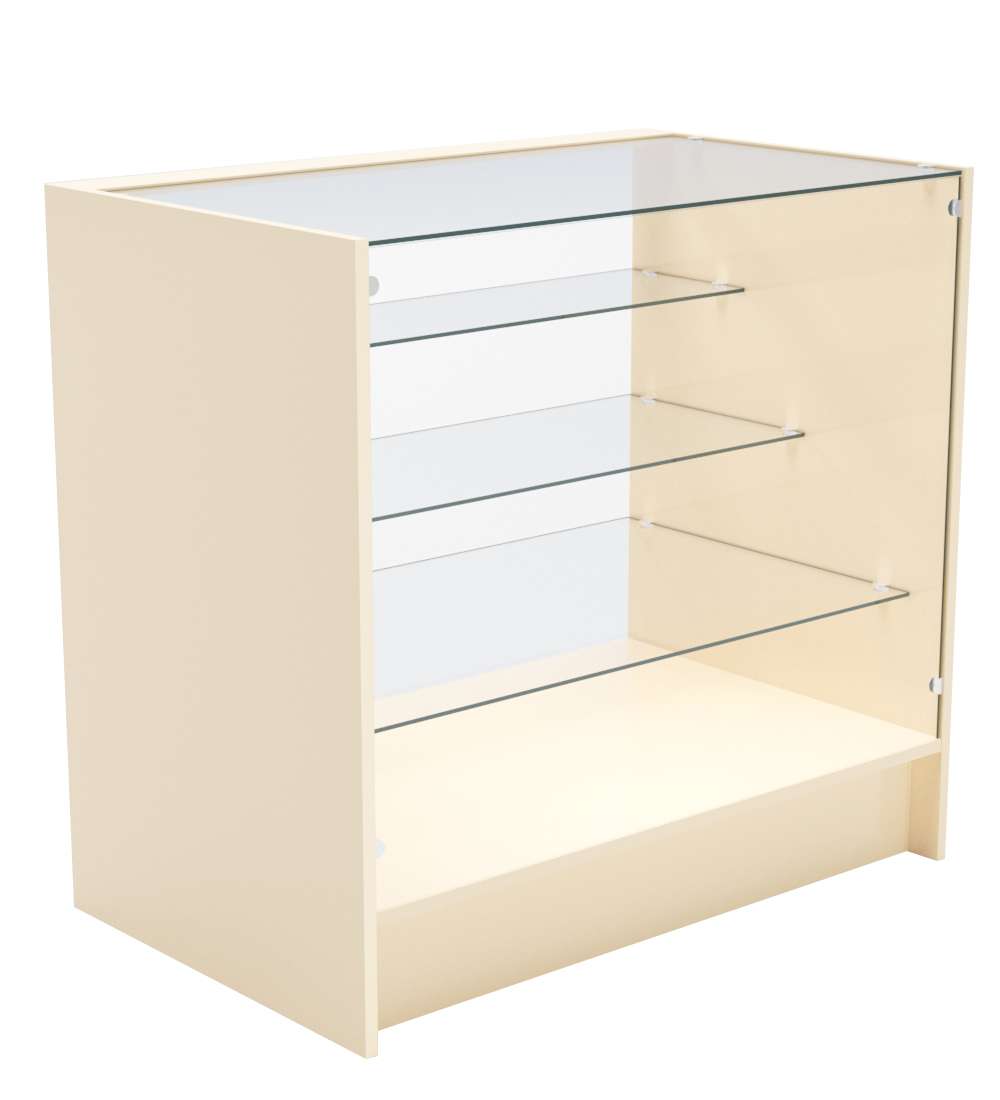 Прилавок из ДСП Эконом №4 (900 мм) Крем Вайс