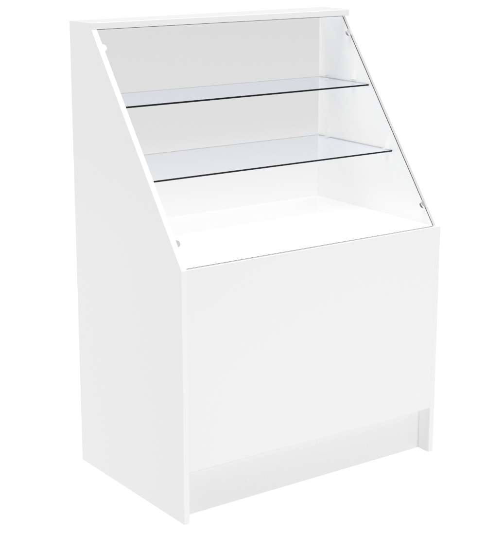 Прилавок из ДСП Эконом №7 (900 мм) Белый