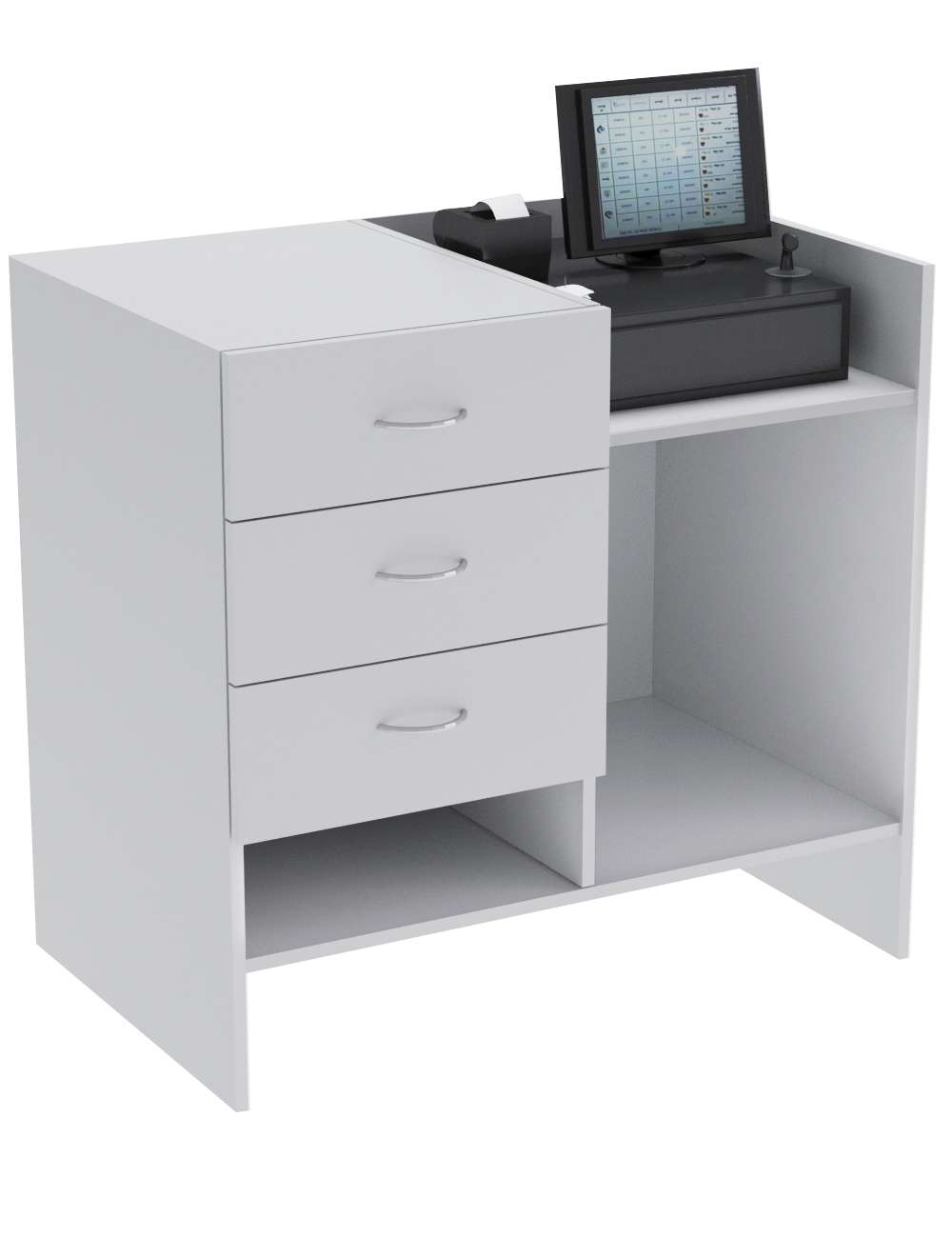 Прилавок под кассу Эконом №2 (900 мм) Серый