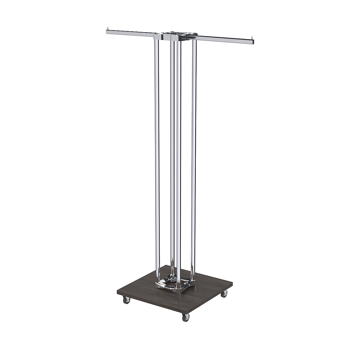 Торговое вешало для одежды двустороннее СТРЕЛА №1-1Ц-КПХ Грейвуд