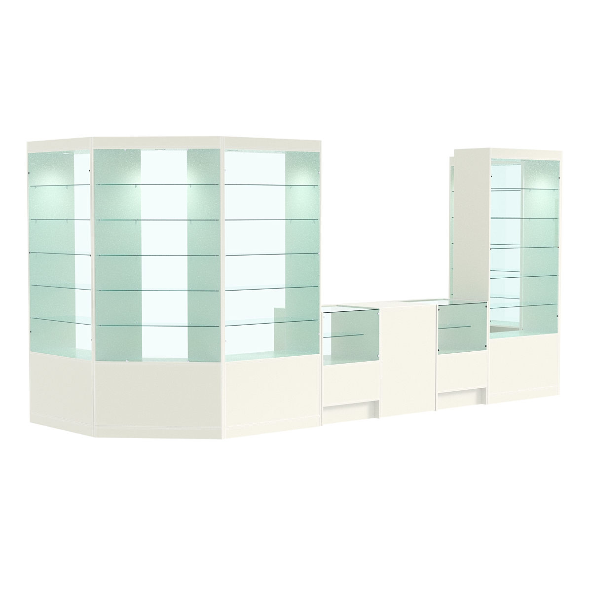 Павильон №12 из ДСП Белый