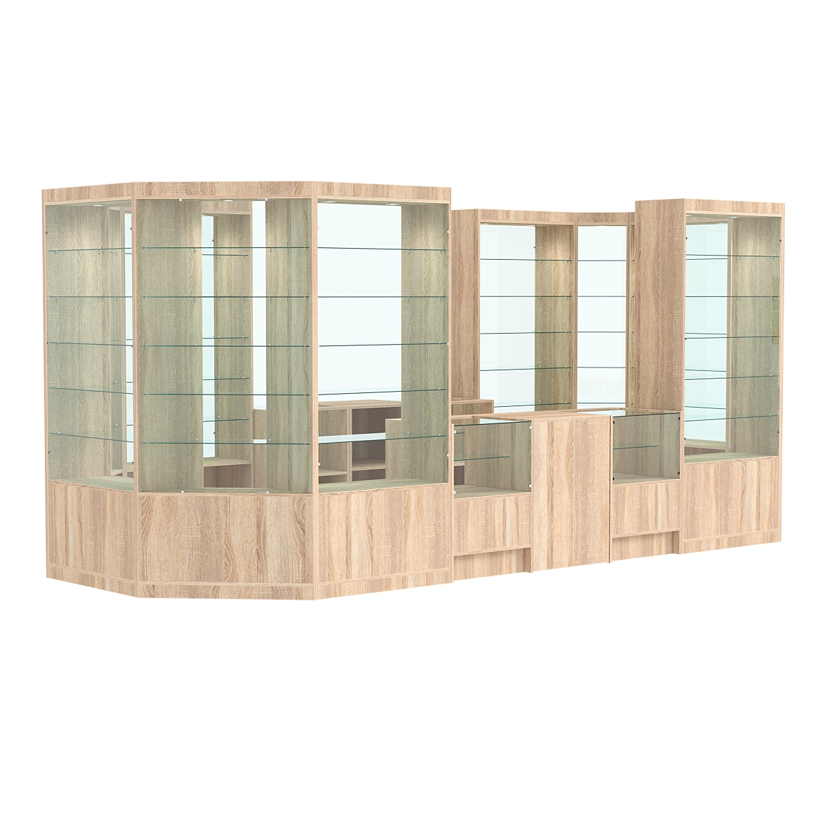 Павильон №13 из ДСП Дуб Сонома