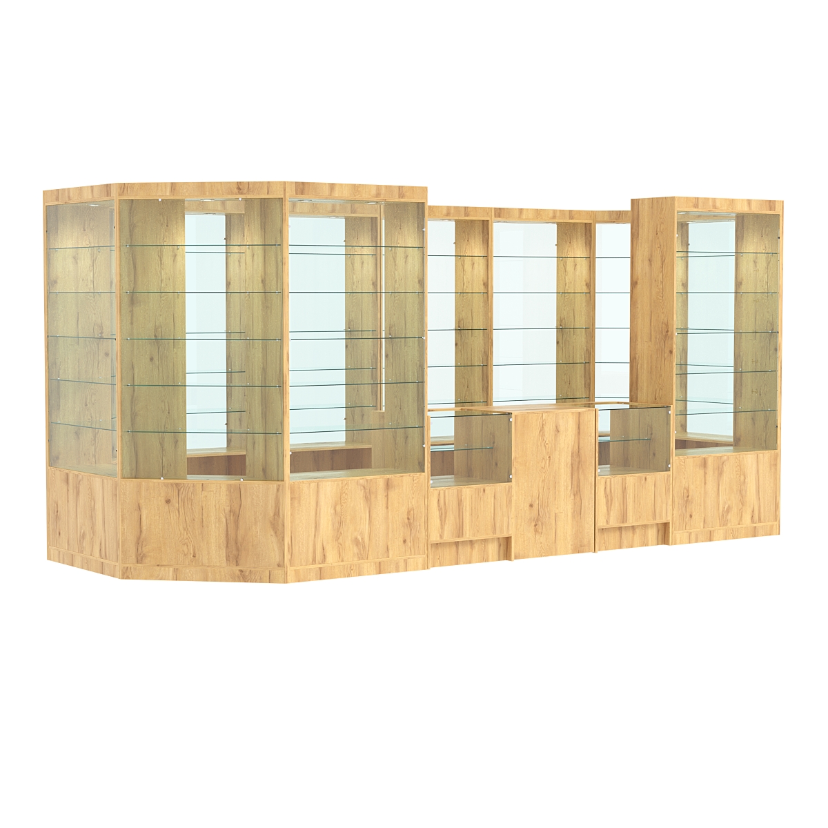 Павильон №14 из ДСП Дуб Золотистый