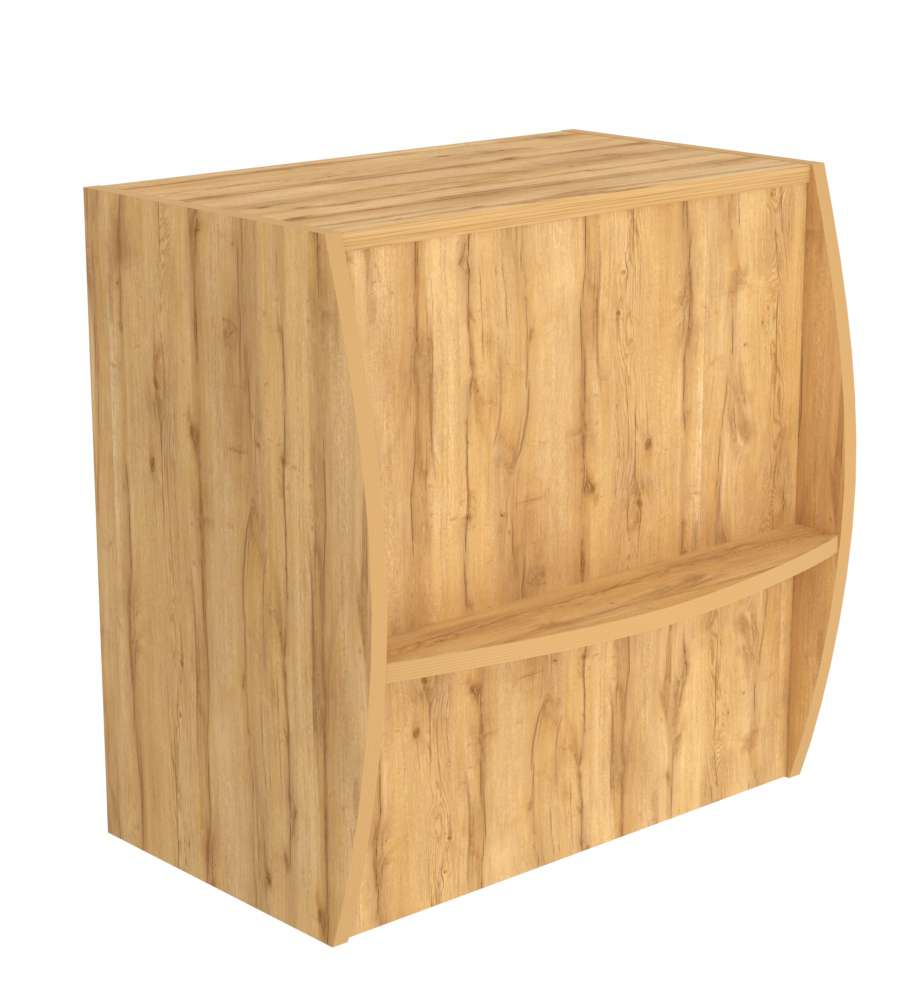 Прилавок Дюна №1 глухой Дуб Золотистый