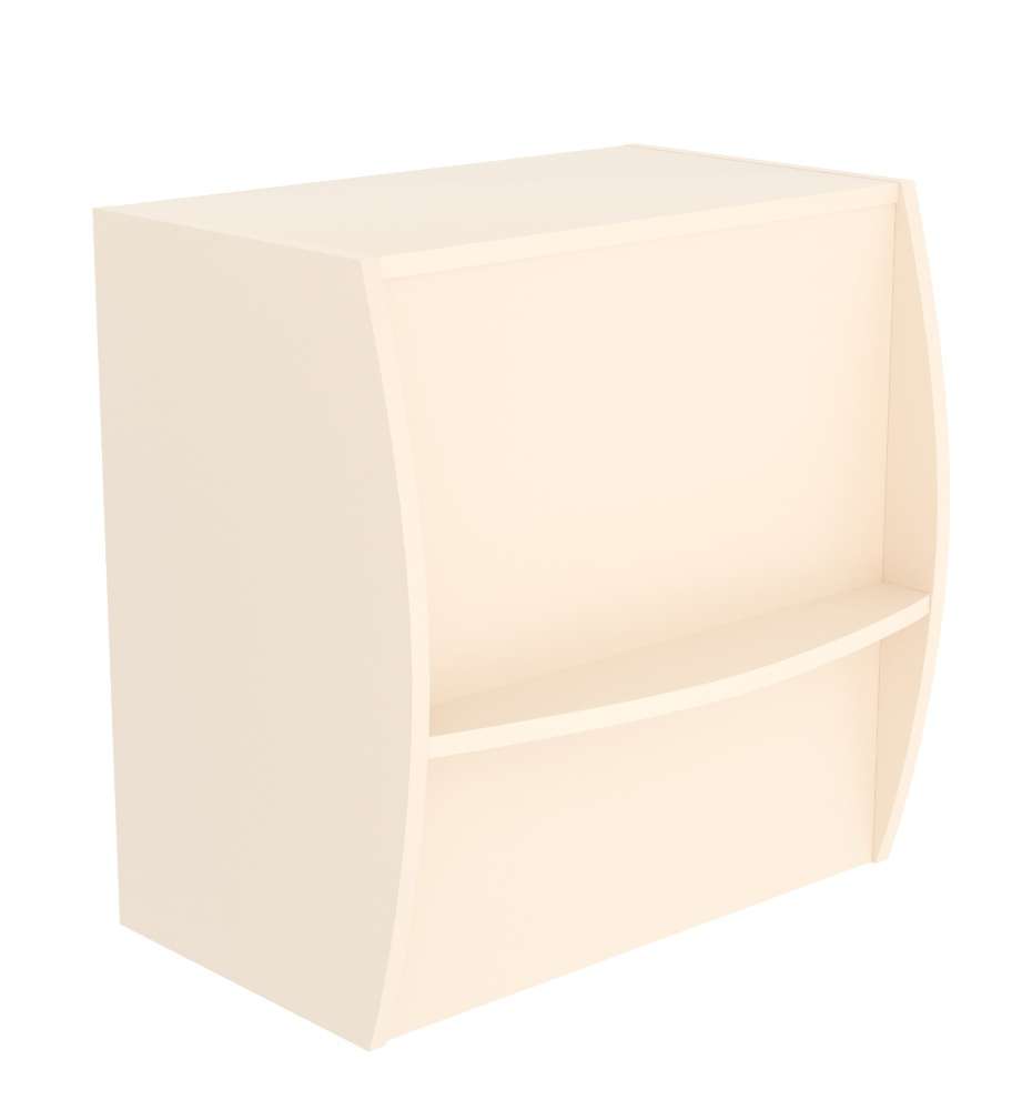 Прилавок Дюна №1 глухой Крем Вайс