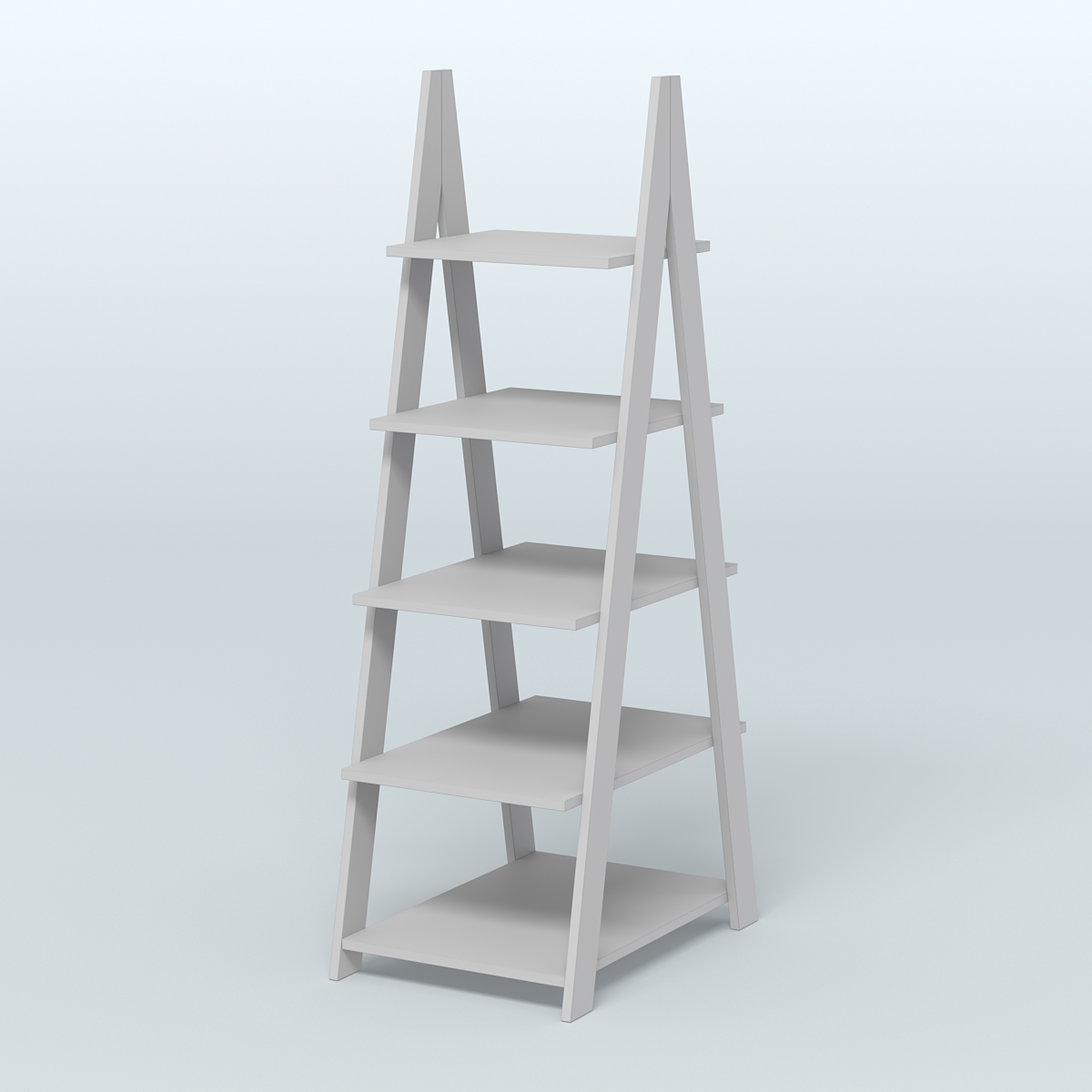 Торговая двусторонняя стойка ЛОФТ №3-650 узкая Серый