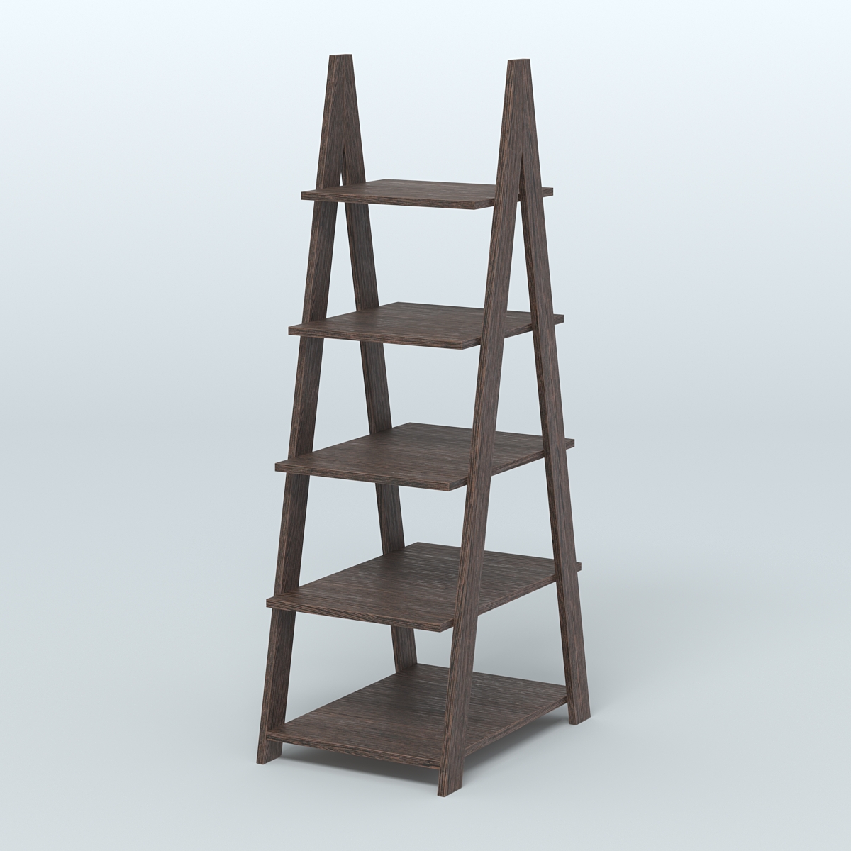 Торговая двусторонняя стойка ЛОФТ №3-650 узкая Дуб Венге